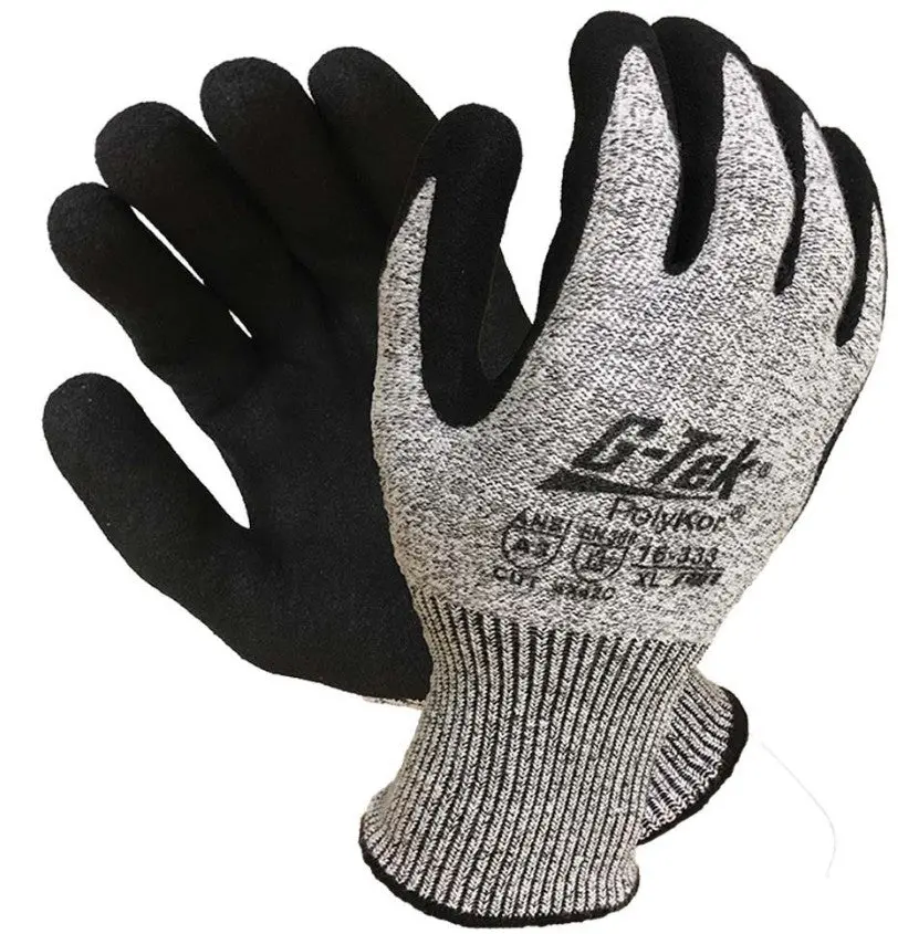 G-Tek Polykor Gloves Cut C 13 Gauge Hppe/Glass Fibre 16-333 1
