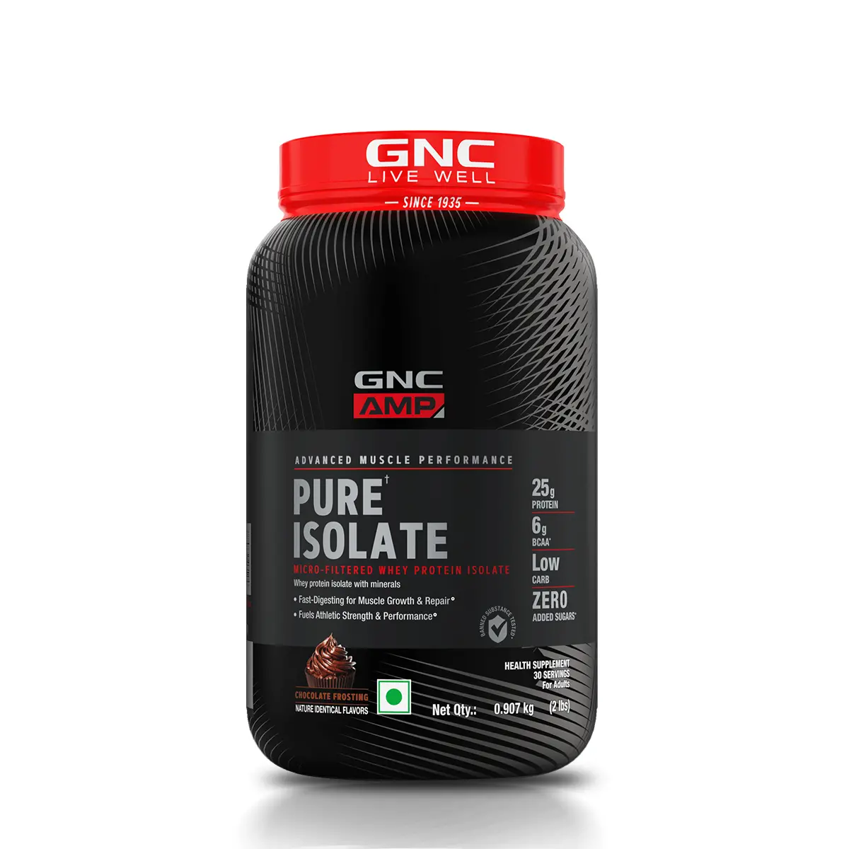 Gnc Amp Pure Isolate (Low/Zero Carb) - Clearance Sale| Expiry - 2025-02-28 1