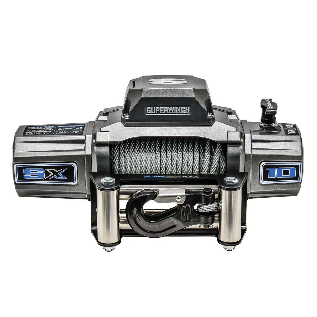 Superwinch Sx Series Sx10 10,000 Lb Winch With Wire Cable For Jeep Truck & Suv 1