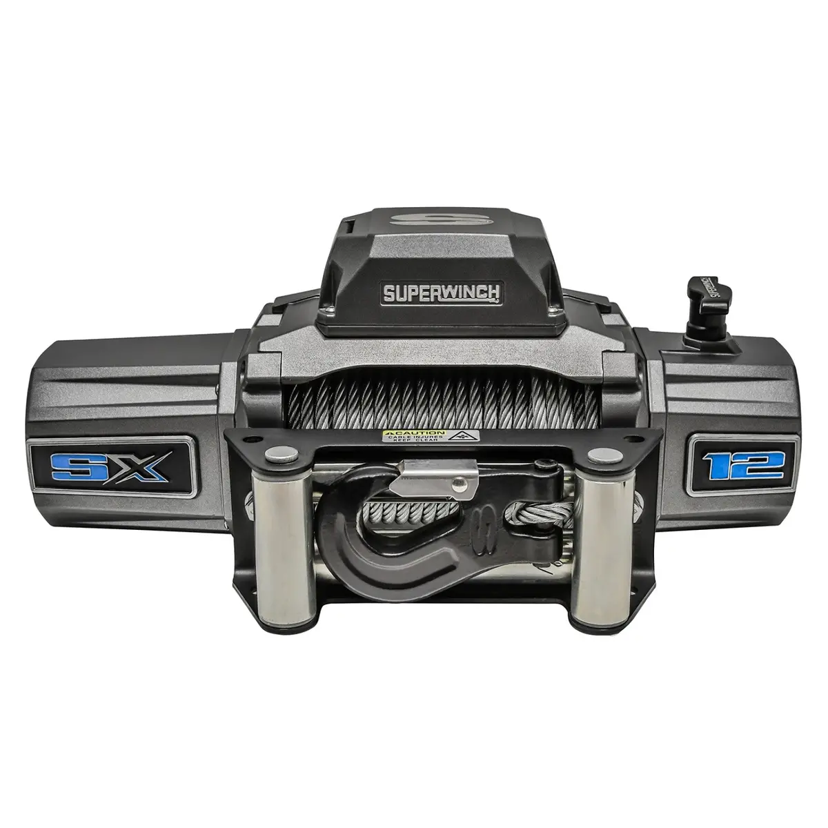Superwinch Sx Series Sx12 12,000 Lb Winch With Wire Cable For Jeep Truck & Suv 1