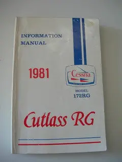 Manual, Cessna - Cutlass 172Rg - 1981 - Information Manual 1