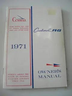Manual, Cessna - Cardinal 177Rg - 1971 - Owner's Manual 1