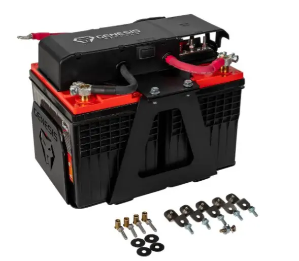 Genesis Offroad Gen 3 Dual Battery Kit W/ 300 Amp Isolator 2007-2021 Toyota Tundra 1