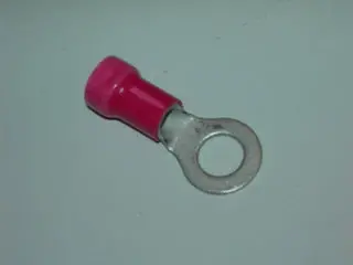 Terminal, Ring - Red - 8 Awg - 5/16" Stud 1