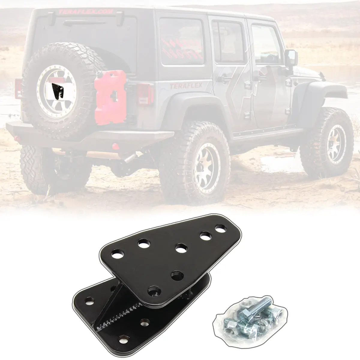 Teraflex Spare Tire Relocation / Extension Bracket 1