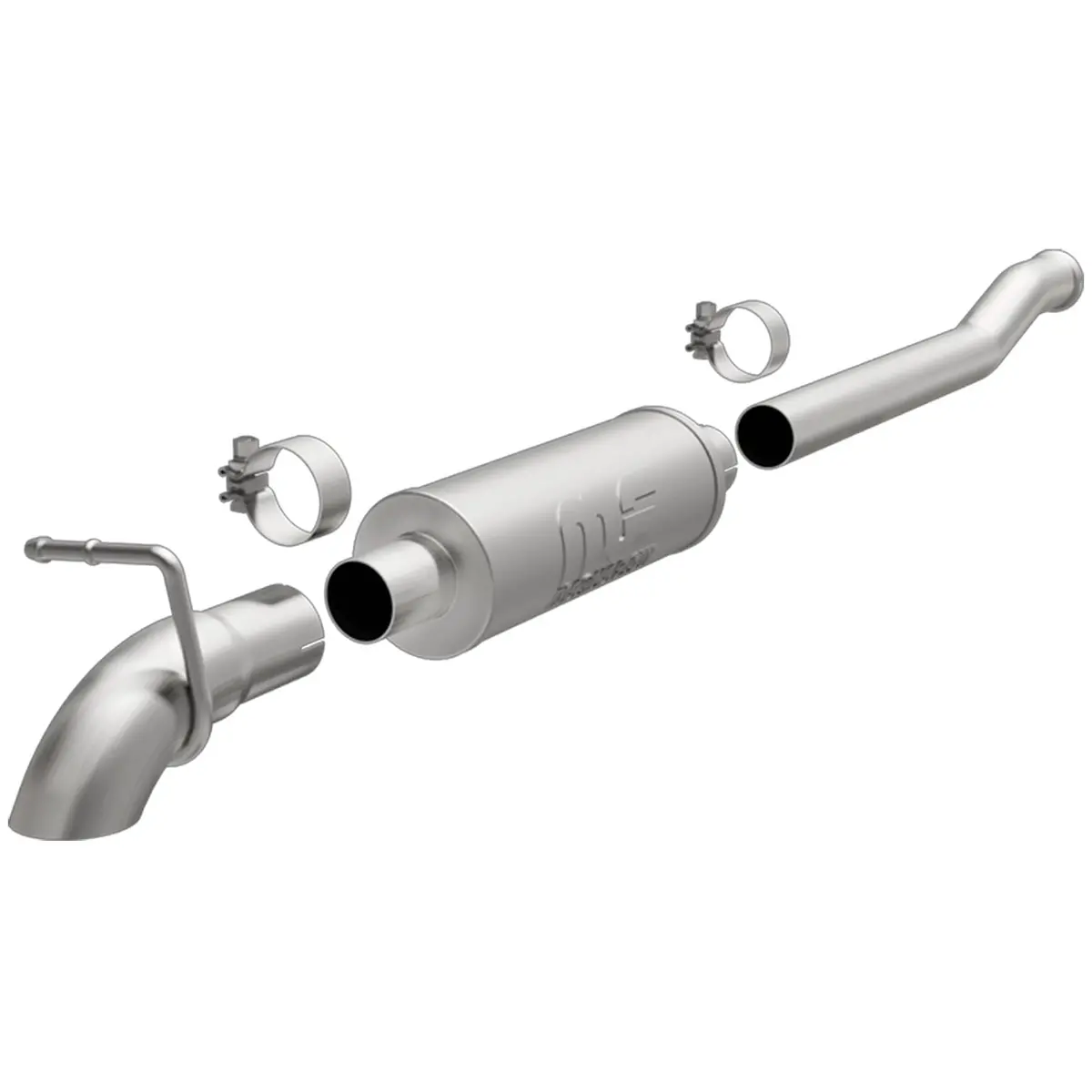 Magnaflow Off Road Pro Series Cat Back Exhaust System 2018 Jeep Wrangler Jlu 4Dr 1