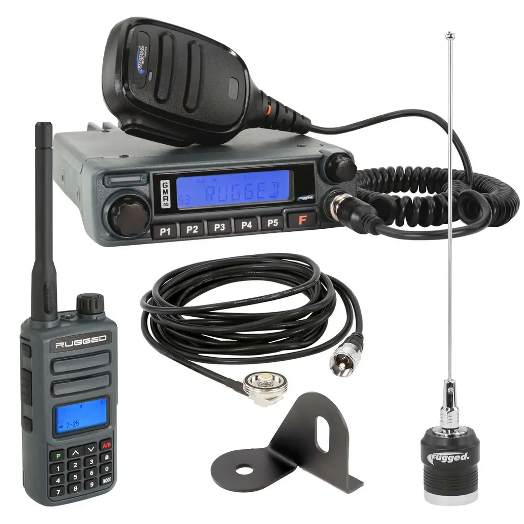 Rugged Radios Gmr45 Radio Kit W/Gmr2 Handheld | Universal & Jeep | Jeep-Kit-Gmr45 1