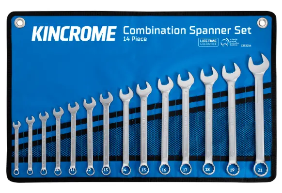 Kincrome Combination Spanner Set 14 Piece Metric 1352214 1