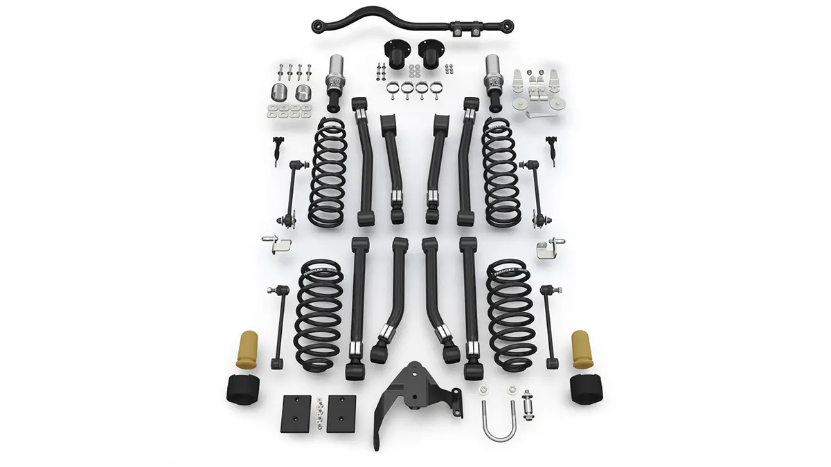 Teraflex 3” Alpine Rt3 Short Arm Suspension System For '07-'18 Jeep Wrangler Jku 4 Door 1