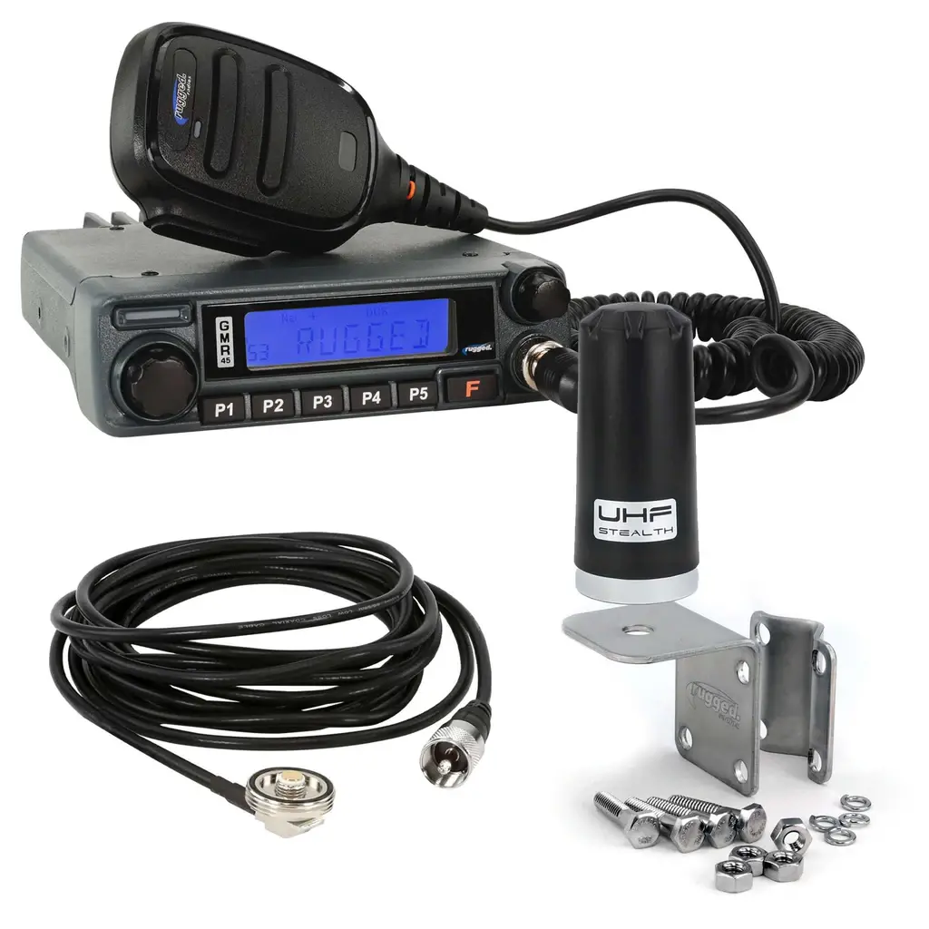 Rugged Radios Gmr45 Radio Kit Lite | Universal & Jeep | Rkl-Gmr45 1