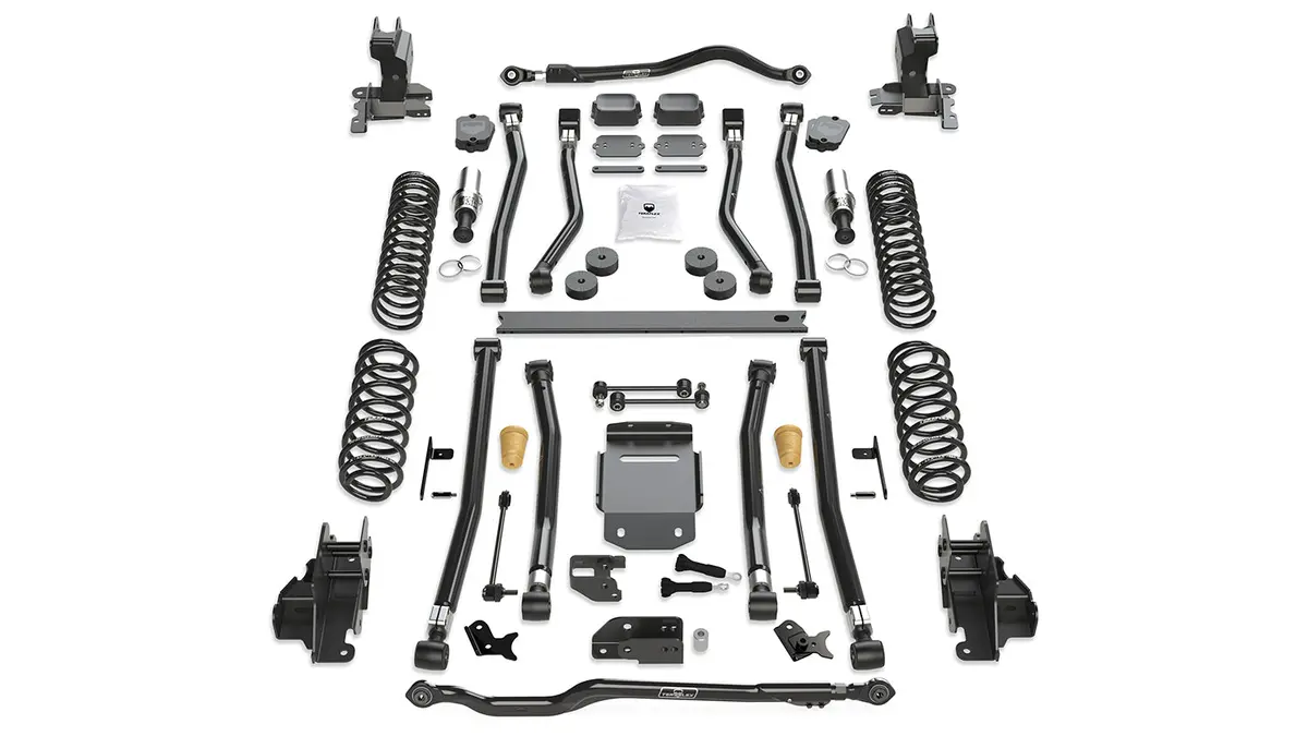 Teraflex 3.5” Alpine Ir Rt3 Long Arm Suspension Lift Kit For '18+ Jeep Wrangler Jlu 4 Door 1