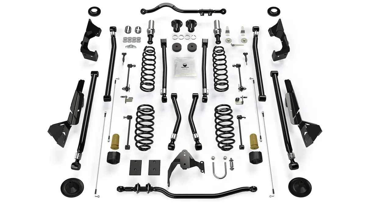 Teraflex 4” Alpine Rt4 Long Arm Suspension System For '07-'18 Jeep Wrangler Jku 4 Door 1
