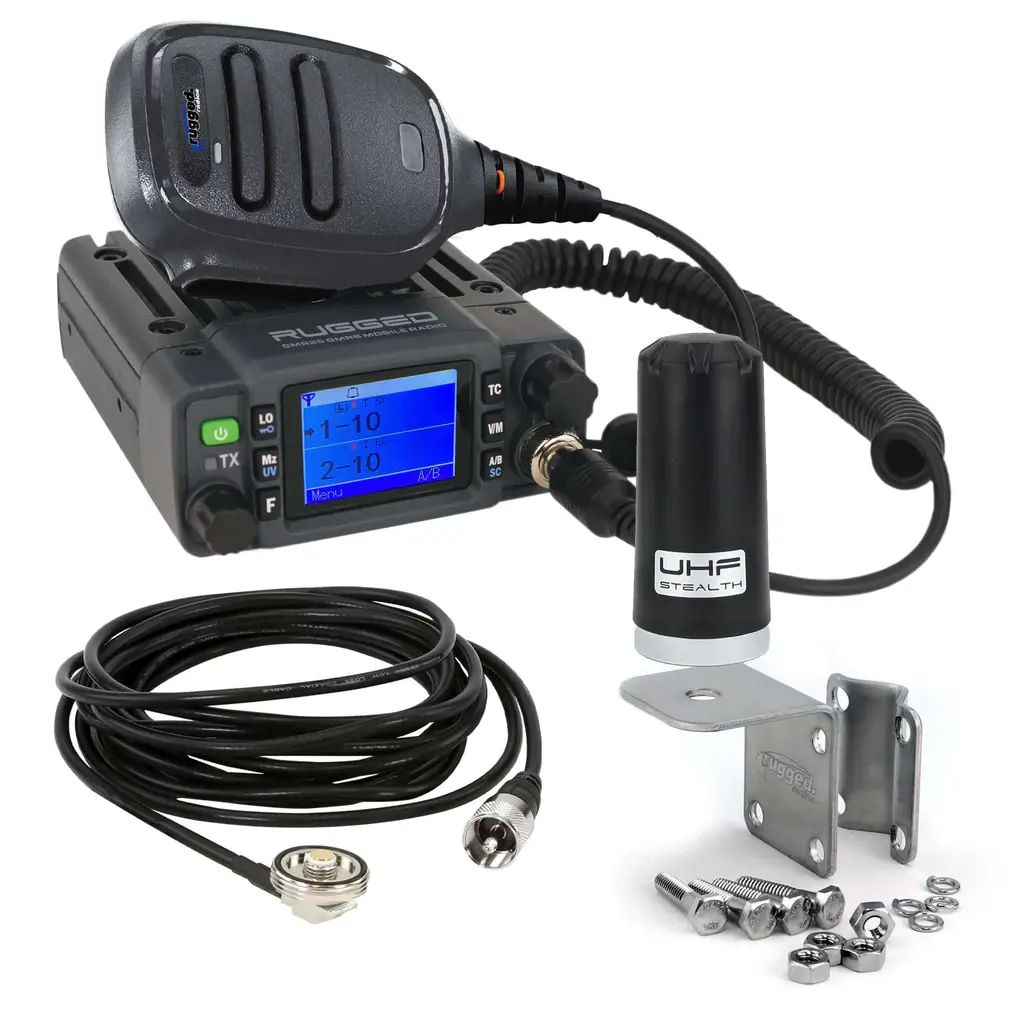 Rugged Radios Gmr25 Radio Kit Lite | Universal & Jeep | Rkl-Gmr25 1