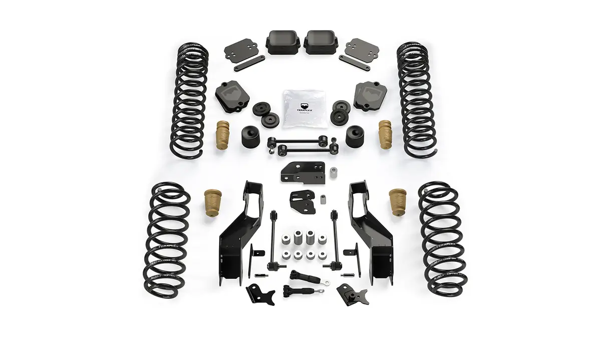 Teraflex 4.5” Sport St4 Suspension System Lift Kit For '18+ Jeep Wrangler Jlu 4 Door 1