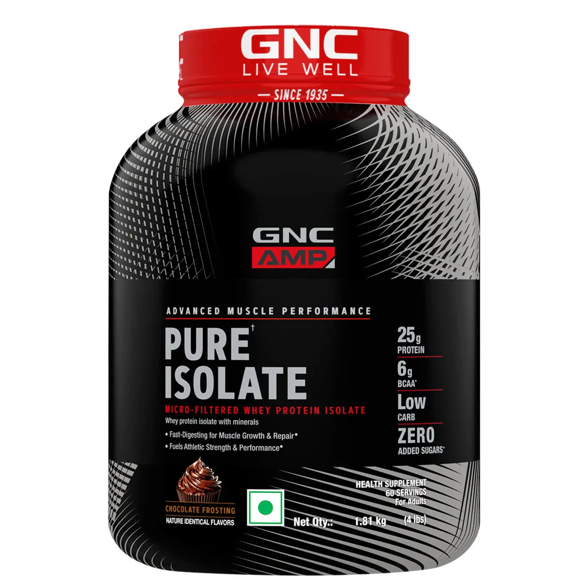 Gnc Amp Pure Isolate (Low/Zero Carb) 1