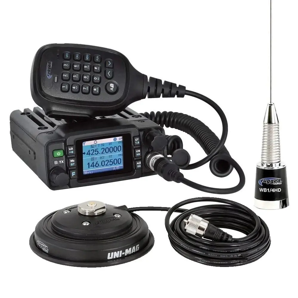 Rugged Radios Abm25 Waterproof Dual Band Amateur (Ham) Radio | Universal & Jeep | Rk-Abm25 1