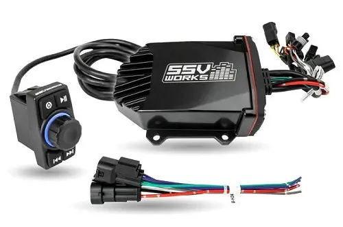 Ssv Works Universal Bluetooth Rocker Switch Audio Controller W/ 200W Power Amplifier 1