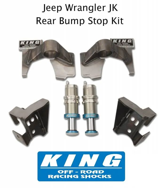 King Shocks Rear 2.0 Bump Stops W/ Mounting Sleeves Fits 07-18 Jeep Wrangler Jk 1