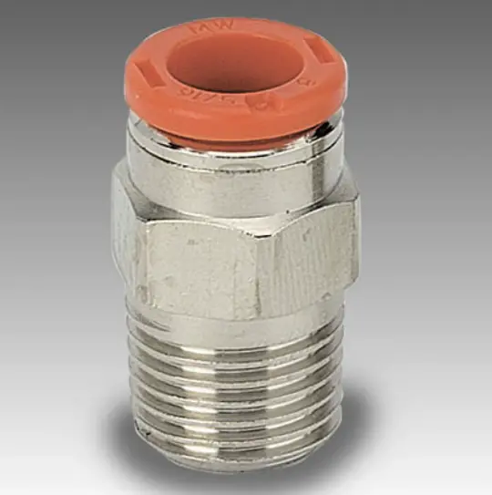 Metal Work  R1/Z 12X1.25 Male Stud Tapered 2001Z08 1