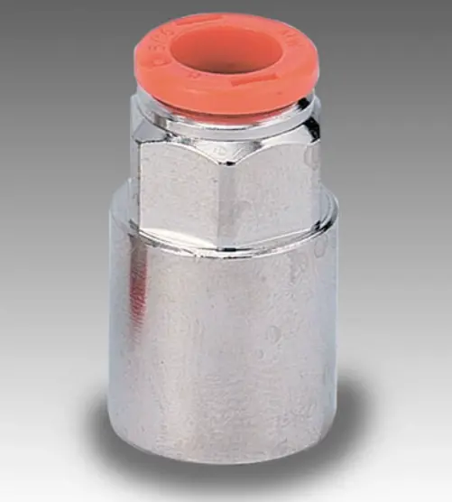 Metal Work R2 3.17 M5 Female Stud Straight Push In 2002A02 1