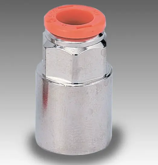 Metal Work  Rl2 6-1/4 Fox Straight Adaptor Female 2L02006 1