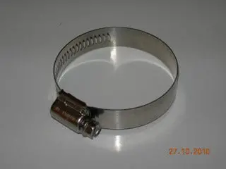 Clamp, Worm Drive - Hose - Aero-Seal - Breeze - 1 9/16 To 2 3/4" - Stainless Band/Hex Screw 1