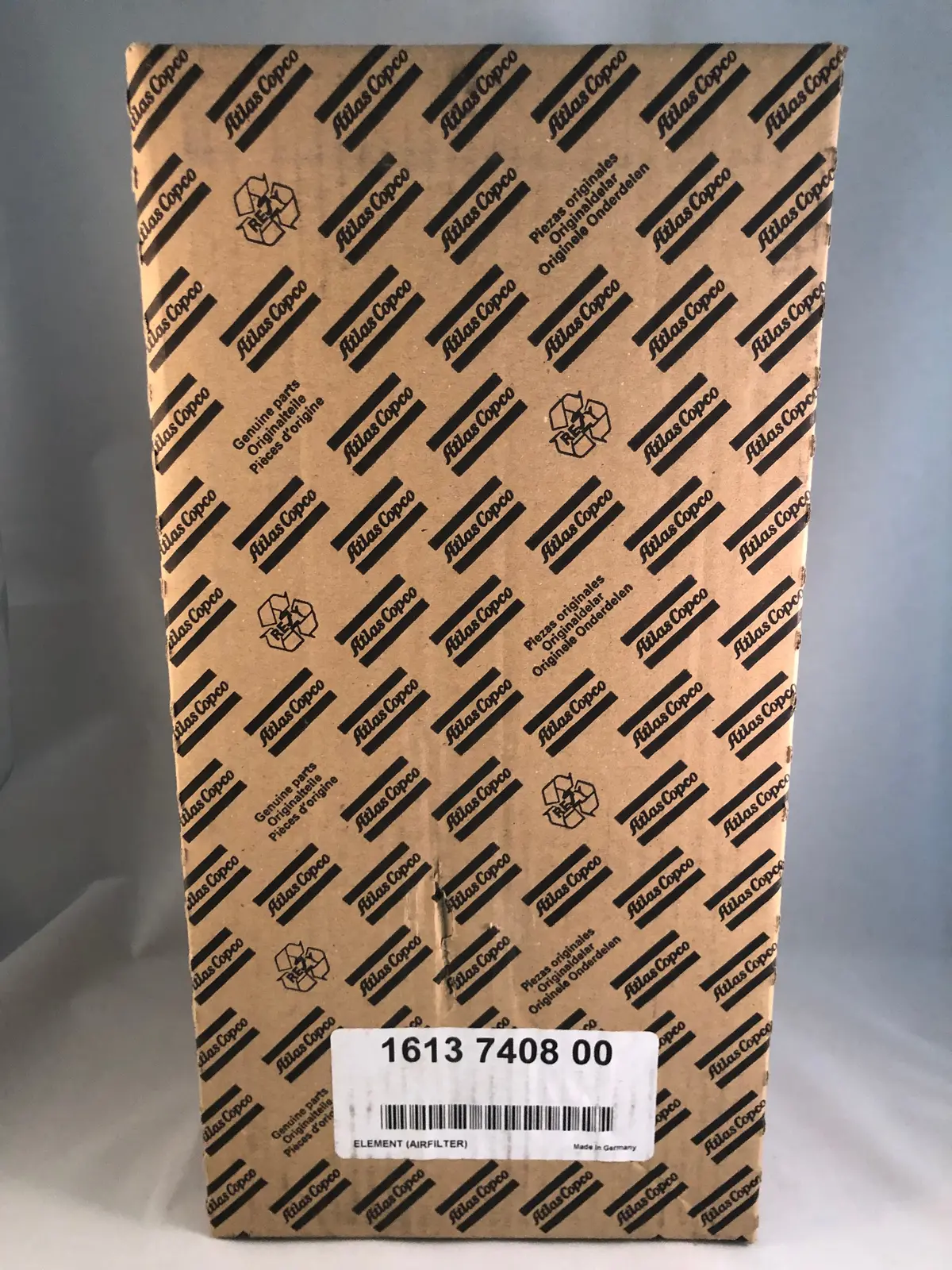 Atlas Copco - Filter Element: Air Primary 1613740800 1