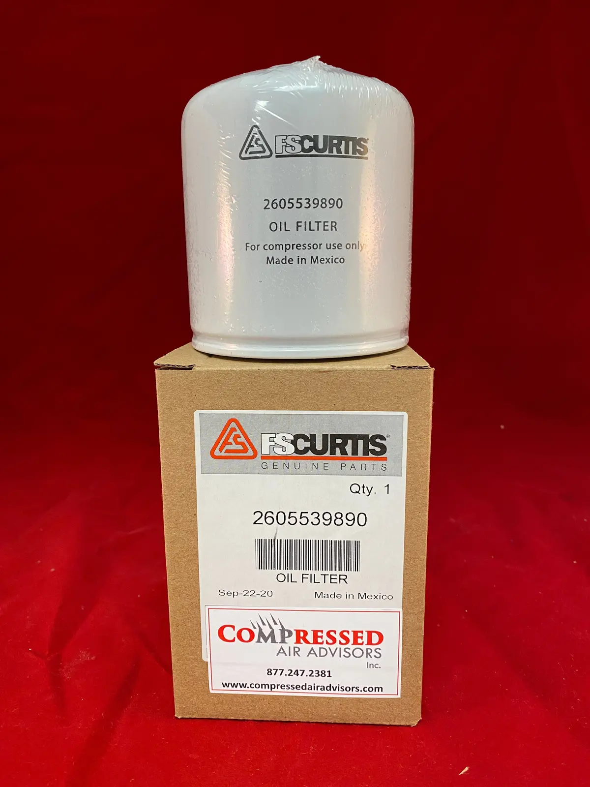 Fs Curtis Nx 4-15 - Oil Filter, Pn: 2605539890 1