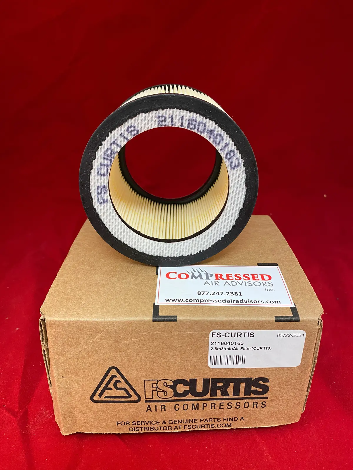 Fs-Curtis Nx 4-15, Air Filter Element, Pn: 2116040163 1