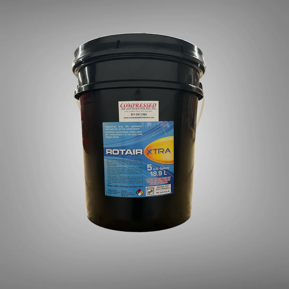 Chicago Pneumatic - Screwguard Rotair Extra, 5 Gallon, Pn: 1630203200 1