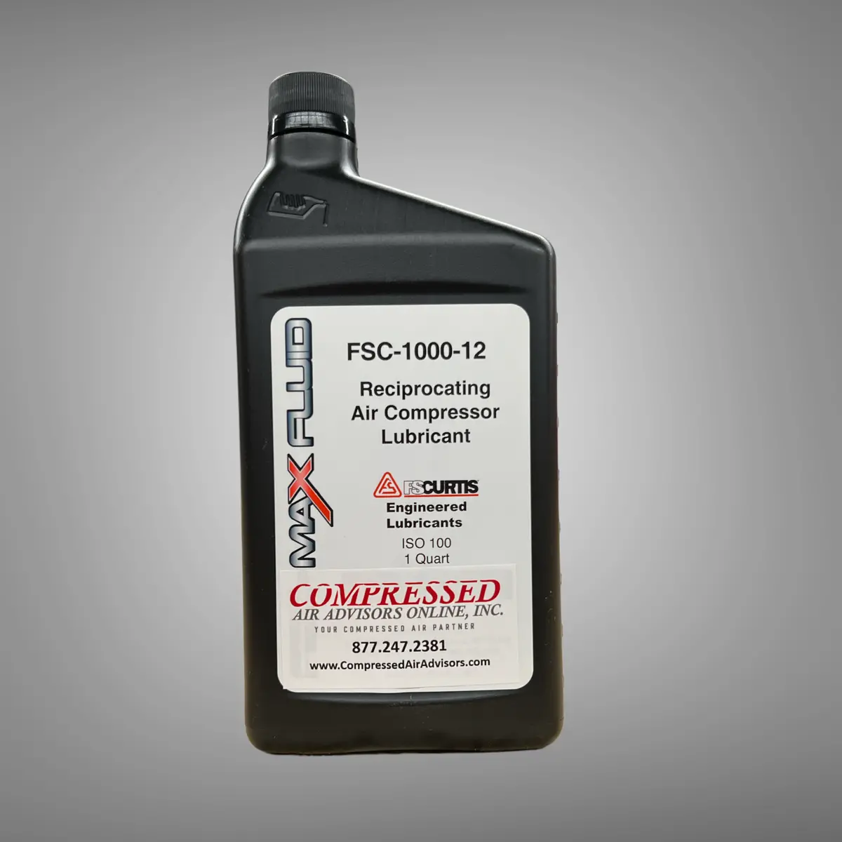 Fs-Curtis Fsc-1000Qt- Fsc-Max Fluid St Premium Reciprocating Fluid Visc. 68, Standard Application 1 Quart 1