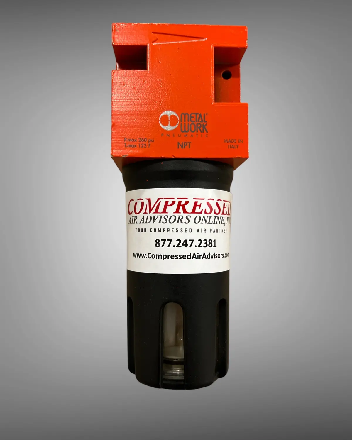 Tsunami  Lubricator – 1/2″ Npt – 153 Scfm, Pn: 21999-0195 1