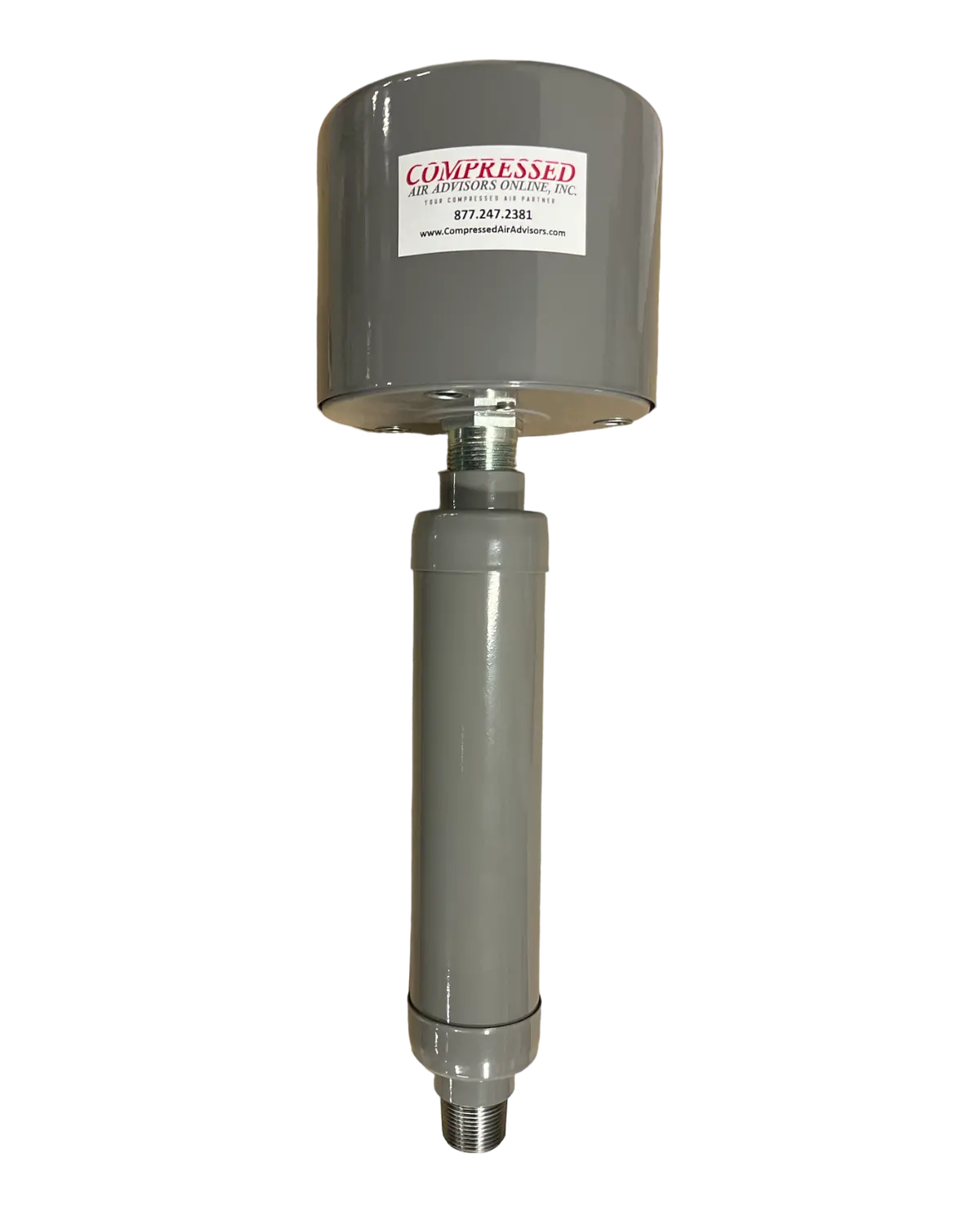 Reciprocating Air Compressors Silencer/Filter Universal Kit - 1" Intake 1
