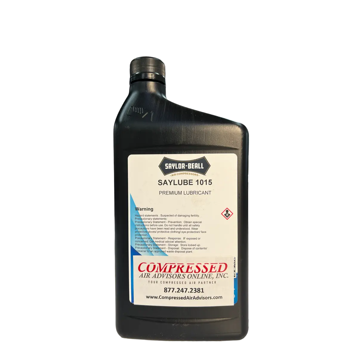 Saylor Beall - Saylube 1015 - Premium Reciprocating Air Compressor Oil - Quart, Pn: 6755-Q 1