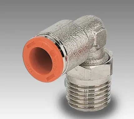 Metal Work R31/C 12-3/8 Tapered Swivel Elbow 2031C15 1