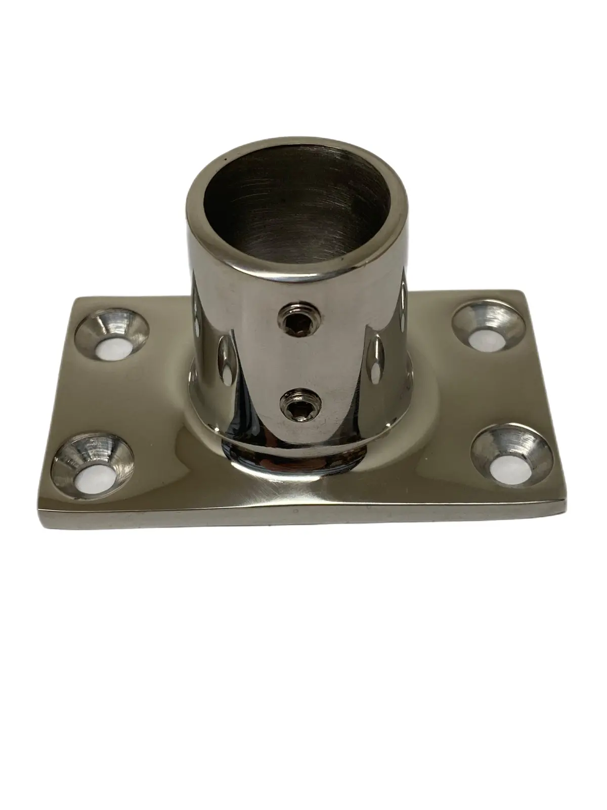Marine Hardware Rail Fitting 1" 90 Degree Rectangle Base Rail Fitting Ssfb66141 1