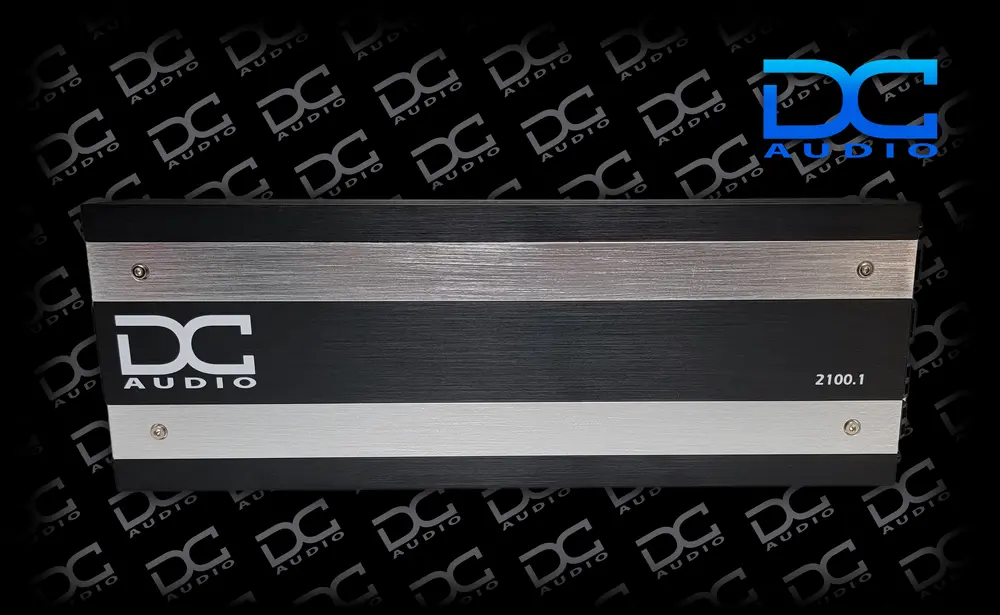 Dc Audio Cs-2100X1 1100 Watt Mono Block Car Audio Class D Amplifier/Amp+Bass Knob 1