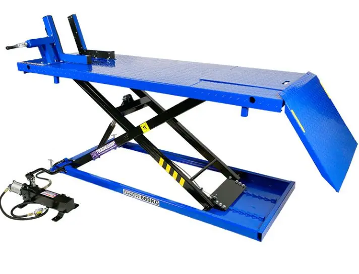 Tqb Motorcycle Lifter Air Actuated 680Kg 2103T 1