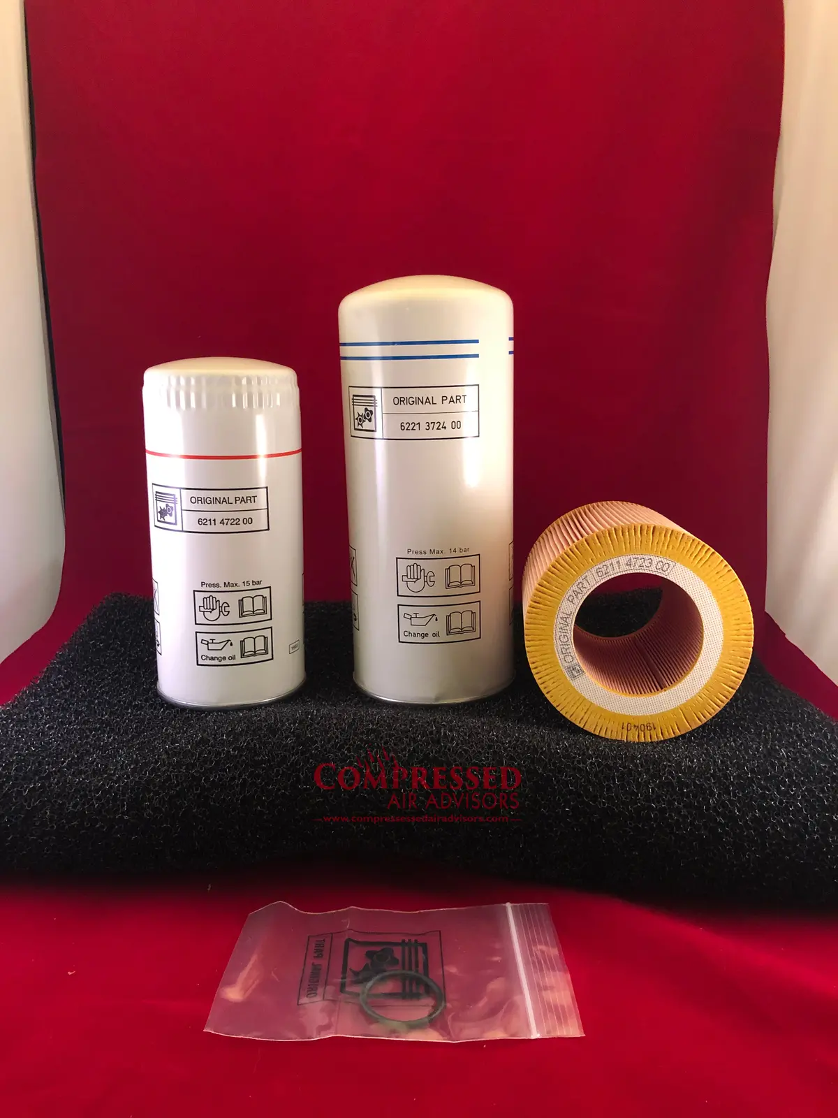 Chicago Pneumatic Qrs 10Hp - 20M - 4,000 Hour Preventative Maintenance Kit - 2200902354 1
