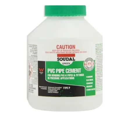 Soudal Pvc Pipe Cement Type P 500Ml  Clear  X 12 222516 1