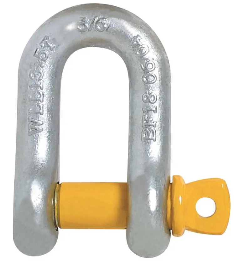 Beaver Hot Dipped Galvanised Dee Shackle Screw Pin 2.0 Tonne 13Mm X 16Mm 241313 1