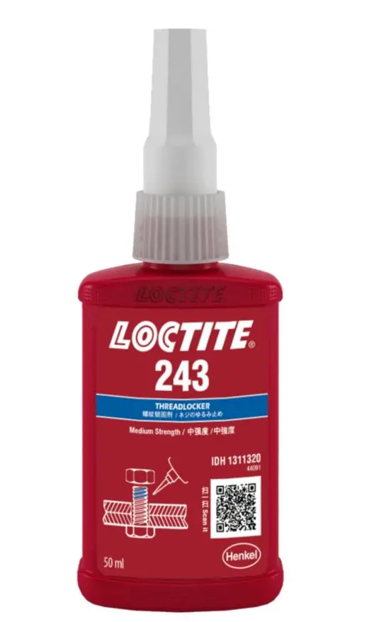 Loctite  243 Threadlocker  Medium Strength Blue 50Ml 243-050Ml/Loctite 1