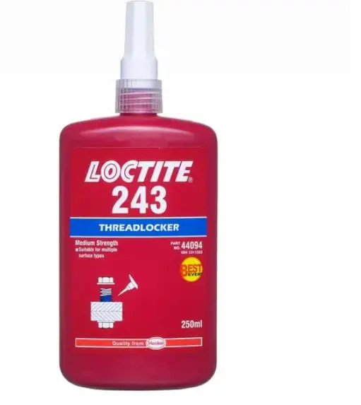 Loctite  243 Threadlocker  Medium Strength Blue 250Ml 243-250Ml/Loctite 1