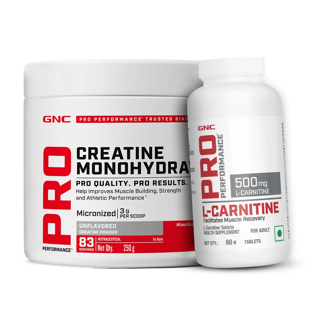Gnc Pro Performance Creatine Monohydrate With L-Carnitine Tablets 500Mg 1