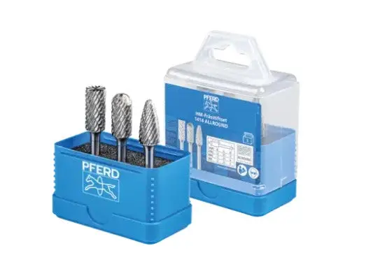 Pferd 3Pc Allround Burr Set 1/2" Head 26001046 1