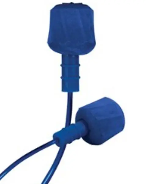 Powersoft Ez-Twist Surefit Earplugs Metal Detectable Corded (100Pr/Box) 267-Hp610d 1