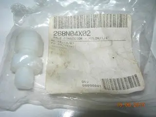 Connector, Nylon - 1/4" Tube To 1/8" Npt 1