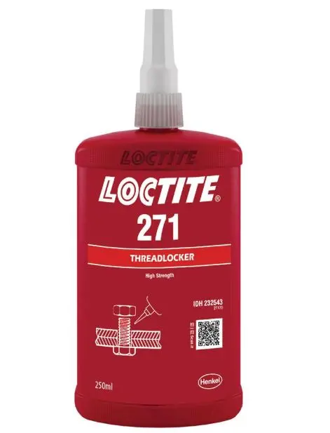 Loctite 271 Threadlocker High Strength Red 250Ml Bottle 271-250Ml/Loctite 1