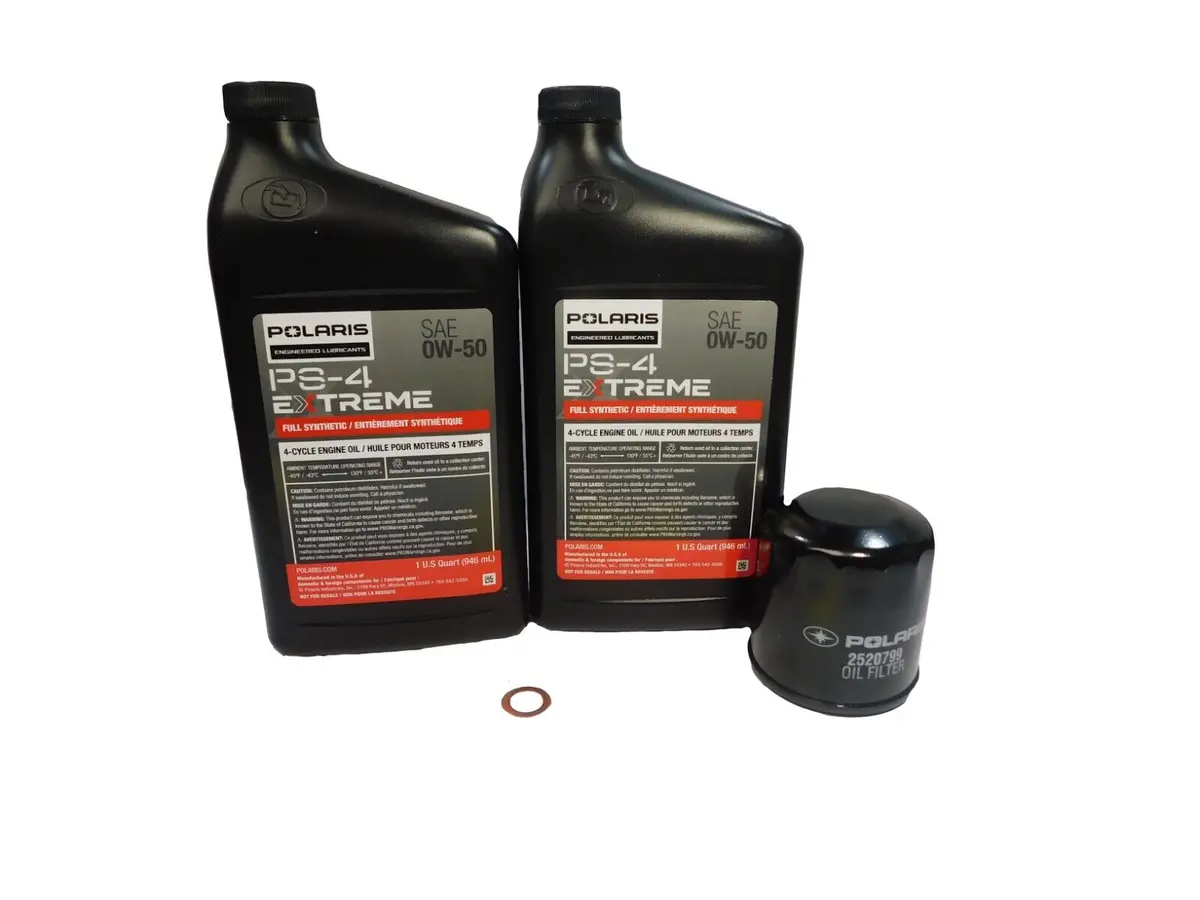 1997-2021 Polaris Scrambler Xp 850 1000 Oem Oil Change Kit 2890055 1