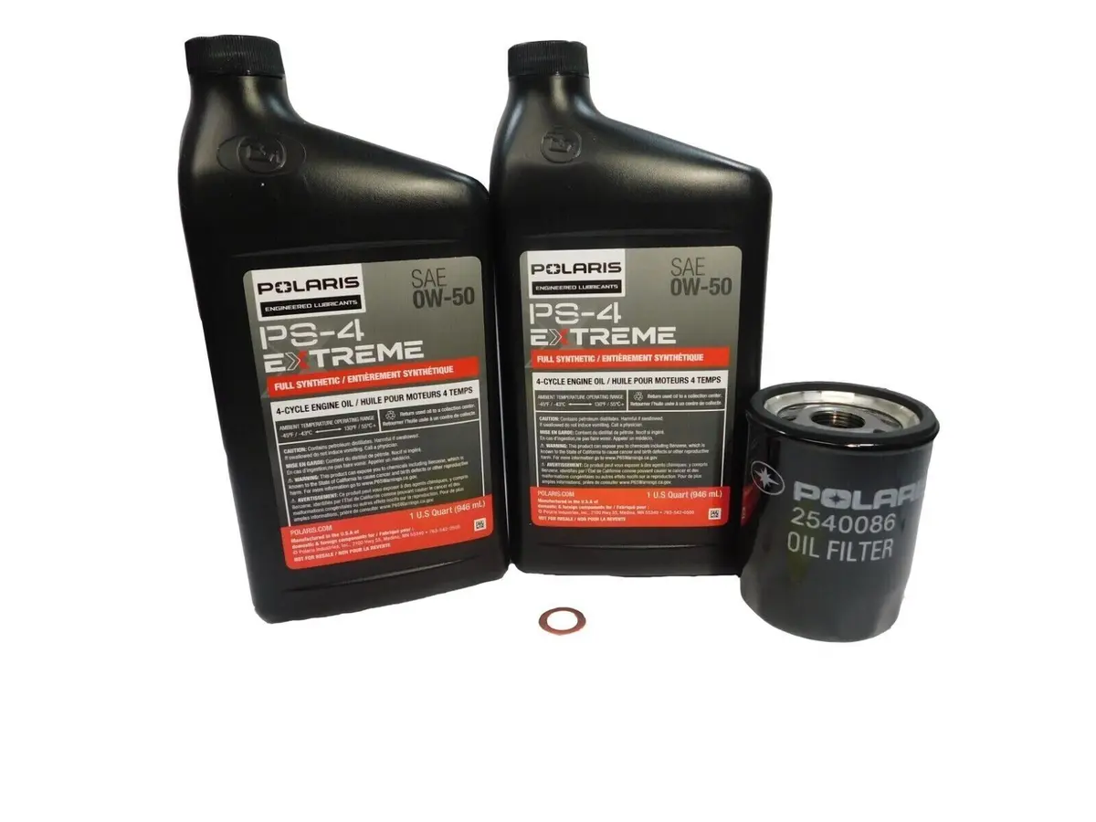 2008-2002 Polaris Rzr 570 700 800 S Oem Oil Change Kit 2890056 1